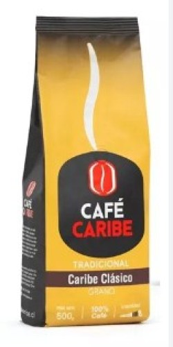 cafe caribe grano 500g tradicional